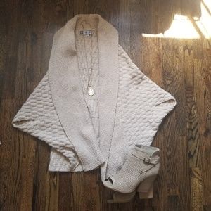 Blanket sweater cardigan